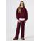 Garcia sweater met backprint donkerrood