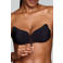 Hunkemöller voorgevormde strapless plak bh Wing zwart