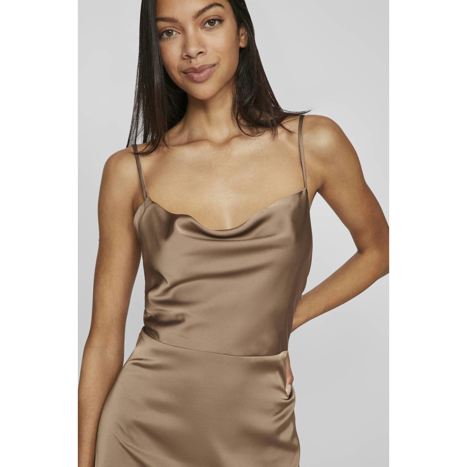 Vila Jurk met bandjes VIRAVENNA STRAP ANKLE DRESS NOOS