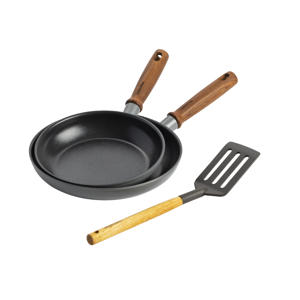  Koekenpanneset - met spatel - Mayflower Pro - ø 20 en 24 cm - Keramische anti-aanbaklaag