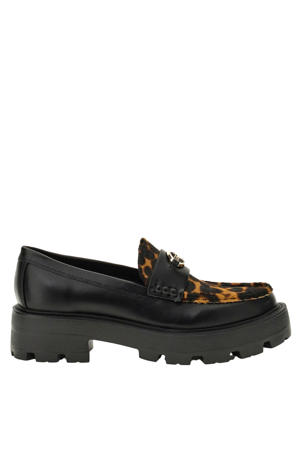 Yanika2 chunky loafers zwart/panter
