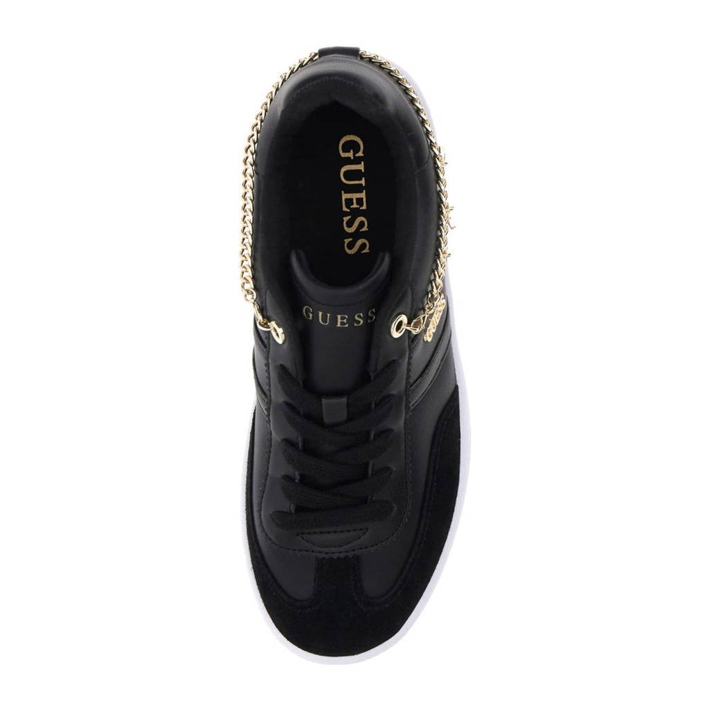 GUESS Naoko sneakers zwart kopen? Morgen in huis wehkamp