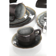 thumbnail: Cosy & Trendy Ontbijtborden / Dessertborden - Laguna Blue Grey ø 20 cm - 4 Stuks
