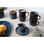 thumbnail: Cosy & Trendy Diepe Borden / Pastaborden - Quintana Blue ø 20 cm / H 5.2 cm - 4 Stuks