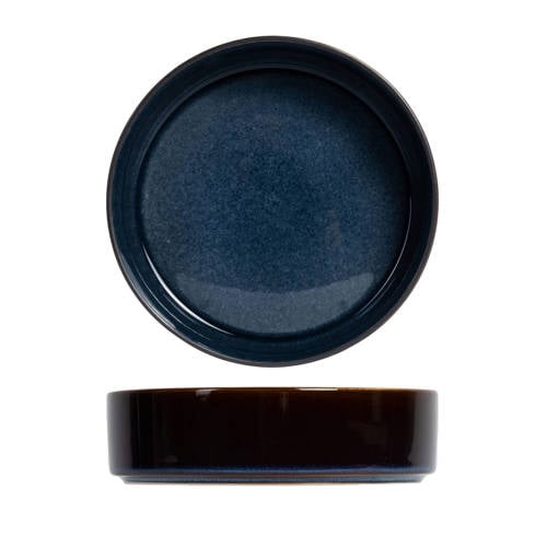 Cosy & Trendy Diep Bord Quintana Blue ø 20 cm - 4 Stuks afbeelding