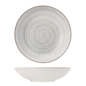 Diepe Borden / Pastaborden Sintra Dusty Blue ø 21 cm - 4 Stuks