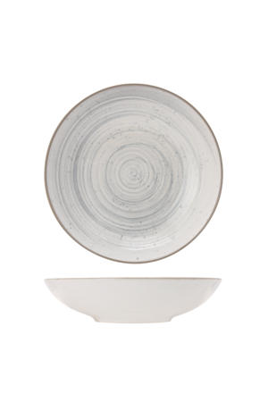 Diepe Borden / Pastaborden Sintra Dusty Blue ø 21 cm - 4 Stuks