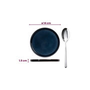thumbnail: Cosy & Trendy Gebaksbordjes / Kleine Bordjes Quintana Blue ø 14 cm - 4 Stuks