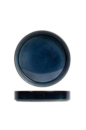 Diepe Borden / Pastaborden - Quintana Blue ø 23 cm / H 4.3 cm - 4 Stuks