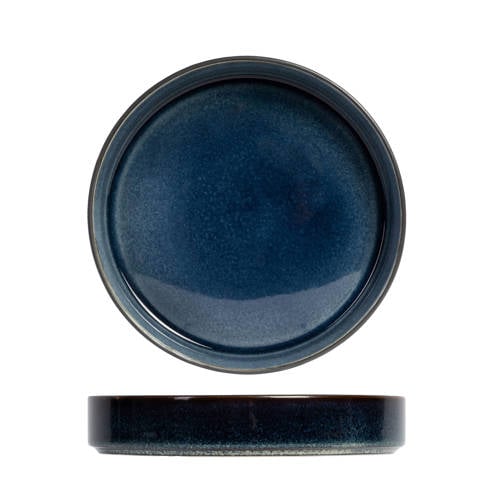 Cosy & Trendy Diep Bord Quintana Blue ø 23 cm - 4 Stuks afbeelding