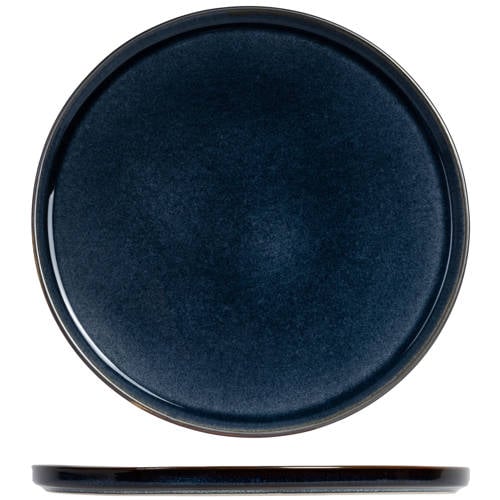 Cosy & Trendy Dinerbord Quintana Blue ø 28 cm - 4 Stuks afbeelding