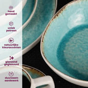 thumbnail: Cosy & Trendy Koffiekopjes Laguna Azzurro 230 ml - 4 Stuks