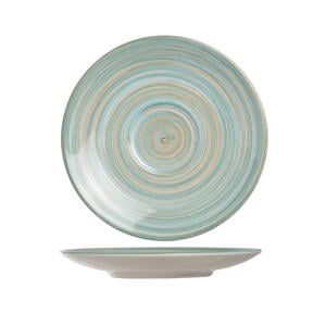 Koffieschotels Turbolino Blauw ø 17 cm - 6 stuks