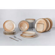 thumbnail: Cosy & Trendy Dinerborden Sintra Terracotta ø 26 cm - 4 Stuks