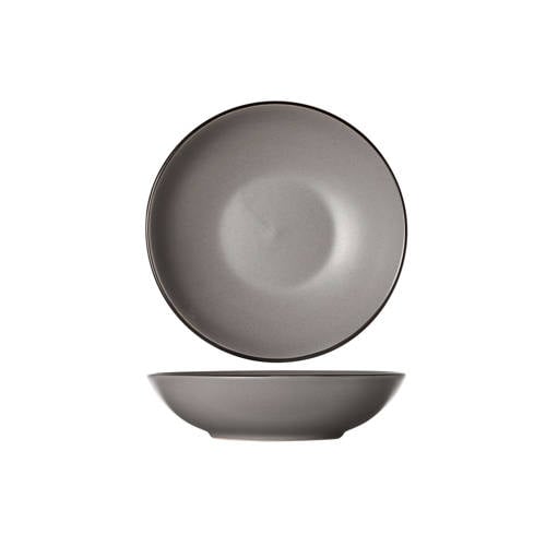 Cosy & Trendy Diep Bord Speckle Grijs ø 20 cm - 6 stuks afbeelding