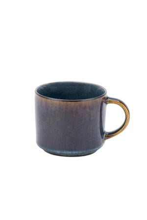 Koffiekopjes - Quintana Blue - 220 ml - 4 Stuks
