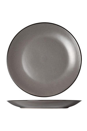 Dinerborden Speckle Grijs - ø 27 cm - 6 stuks