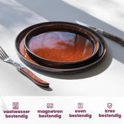 thumbnail: Cosy & Trendy Dinerborden Quintana Amber ø 28 cm - 4 Stuks