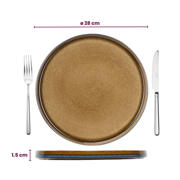 thumbnail: Cosy & Trendy Dinerborden Quintana Amber ø 28 cm - 4 Stuks