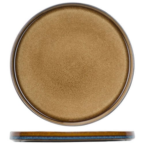 Cosy & Trendy Dinerbord Quintana Amber ø 28 cm - 4 Stuks afbeelding