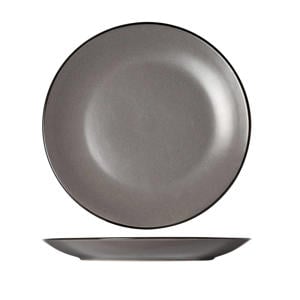 Ontbijtborden - Dessertborden - Speckle Grijs - ø 19.5 cm - 6 stuks