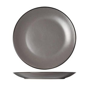 Ontbijtborden - Dessertborden - Speckle Grijs - ø 19.5 cm - 6 stuks