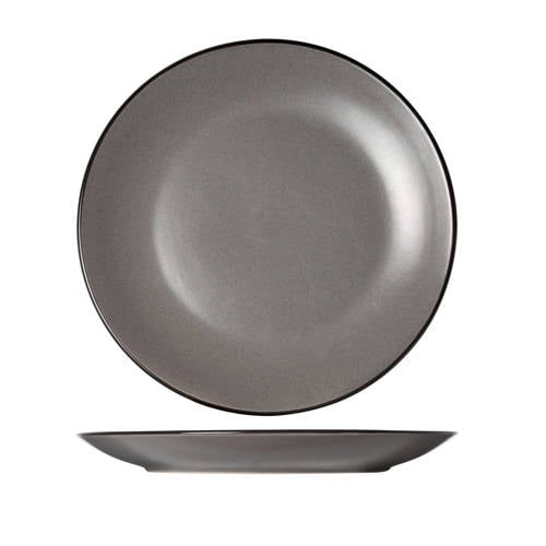 Cosy & Trendy Ontbijtbord Speckle Grijs ø 19.5 cm - 6 stuks afbeelding