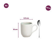 thumbnail: Cosy & Trendy Mokken Turbolino Blauw - 350 ml - 6 stuks