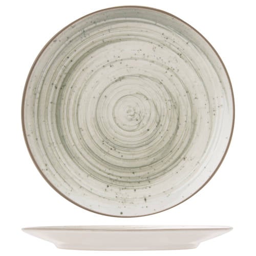 Cosy & Trendy Dinerbord Sintra Ivy Green ø 26 cm - 4 Stuks afbeelding