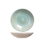 thumbnail: Cosy & Trendy Diepe Borden / Pastaborden Turbolino Blauw ø 21 cm - 6 stuks