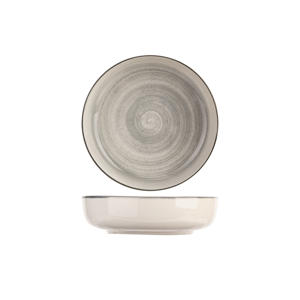 Diepe Borden / Pastaborden Baltic Grey ø 18 cm - 6 stuks