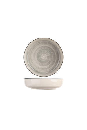 Diepe Borden / Pastaborden Baltic Grey ø 18 cm - 6 stuks