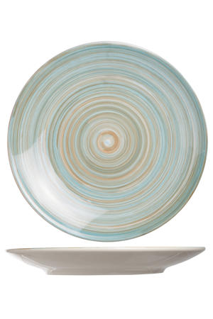 Dinerborden Turbolino Blauw ø 27 cm - 6 stuks