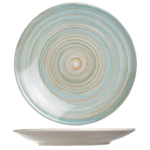 Dinerborden Turbolino Blauw ø 27 cm - 6 stuks