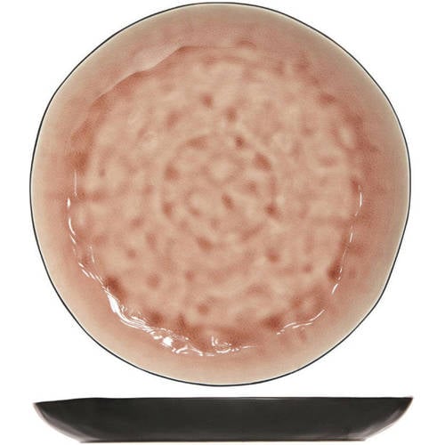 Cosy & Trendy Dinerbord Laguna Old Rose ø 27 cm - 4 Stuks afbeelding