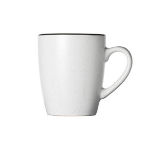 Mok Speckle Wit 360 ml - 6 stuks