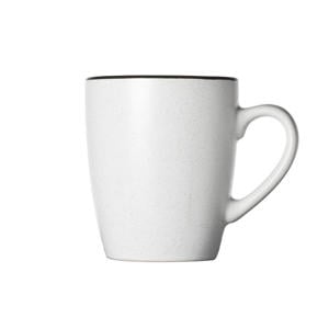 Mokken Speckle Wit 350 ml - 6 stuks