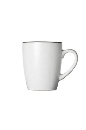 Mokken Speckle Wit 350 ml - 6 stuks