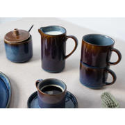 thumbnail: Cosy & Trendy Ontbijtborden / Dessertborden - Quintana Blue ø 22 cm - 4 Stuks