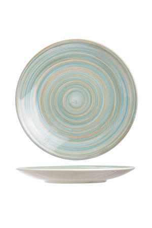 Ontbijtborden Turbolino Blauw ø 22 cm - 6 stuks