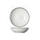 Cosy & Trendy Diepe Borden / Pastaborden Speckle Wit ø 20 cm - 6 stuks