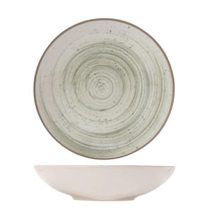 Diepe Borden / Pastaborden Sintra Ivy Green ø 21 cm - 4 Stuks