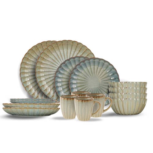 Cosy & Trendy Serviesset Astera Ocean 16-delig/ 4 personen afbeelding