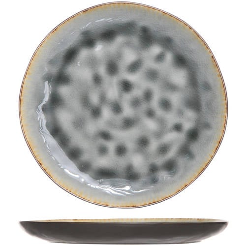 Cosy & Trendy Dinerbord Laguna Blue Grey ø 27 cm - 4 Stuks afbeelding