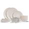 Cosy & Trendy Serviesset Astera Pure 16-delig / 4 personen - 4 dinerborden, 4 ontbijtborden, 4 kommen en 4 mokken