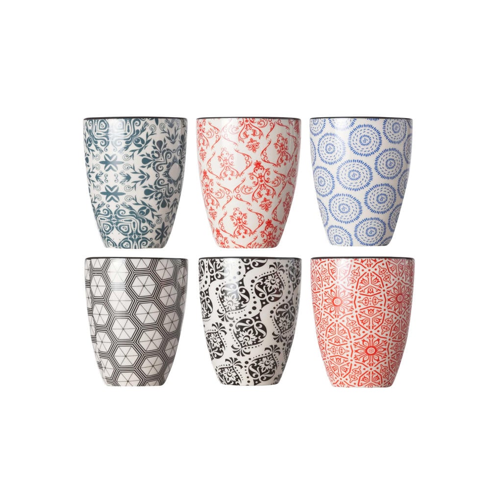 Cosy & Trendy Koffiekopjes - Delirio 200 ml - 6 Stuks