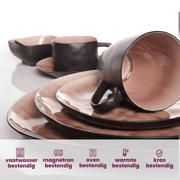 thumbnail: Cosy & Trendy Mokken / Bekers - Laguna Old Rose - 450 ml - 4 Stuks