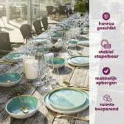 thumbnail: Cosy & Trendy Pizzaborden / Onderborden - Laguna Azzurro ø 31 cm - 4 Stuks