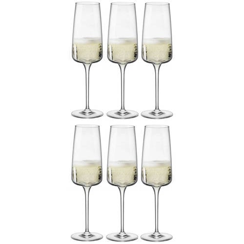 Bormioli Rocco Champagneglazen - Flutes - Nexo - 240 ml - 6 stuks afbeelding