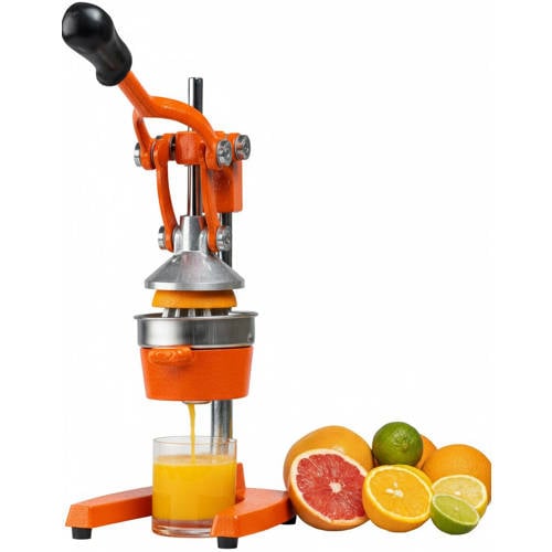 Cookinglife Citruspers Gietijzer - Hevelmodel - Zwart afbeelding